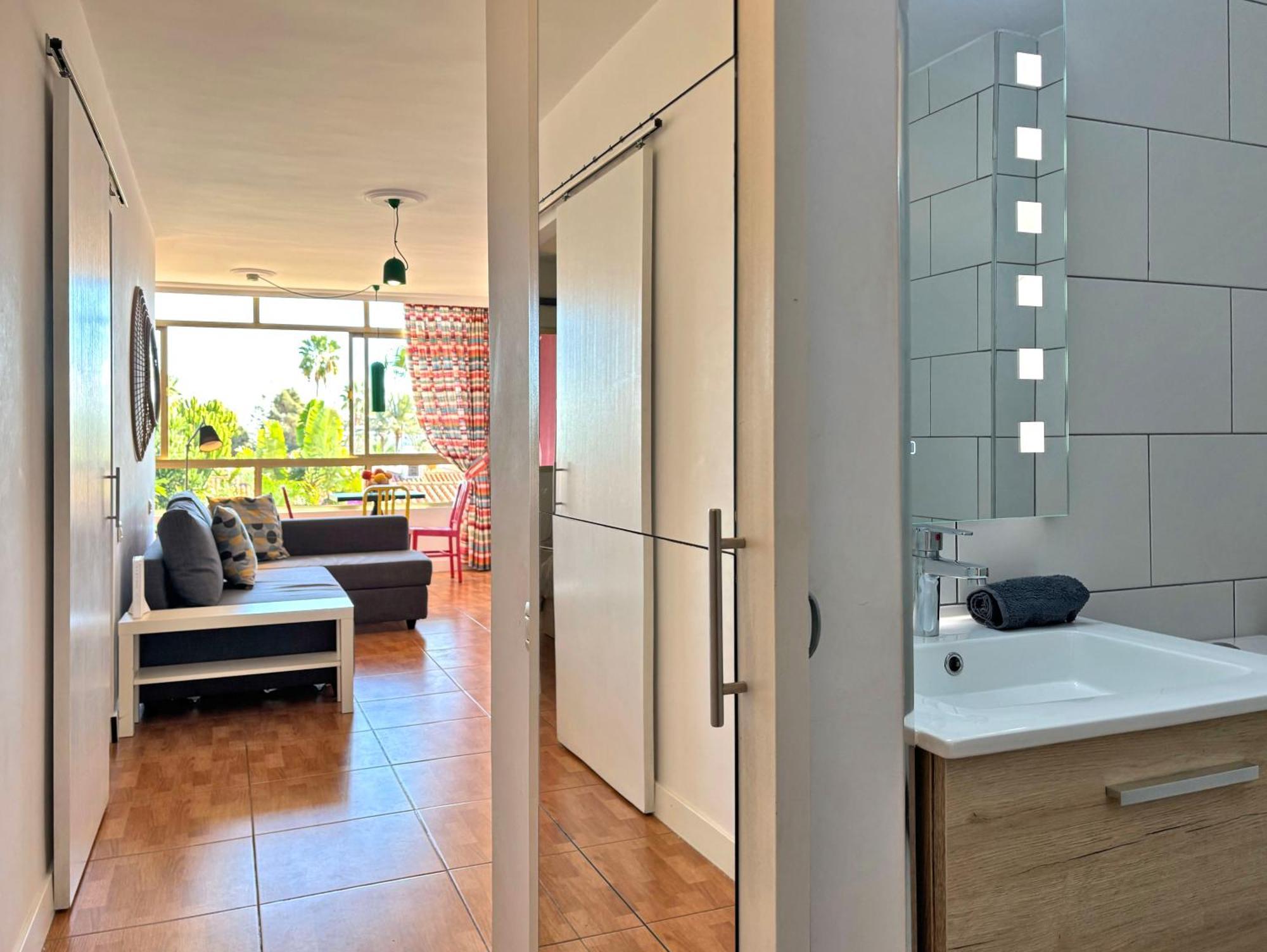Gemütliche Retro-Wohnung in Playa del Inglés San Bartolomé Exterior foto