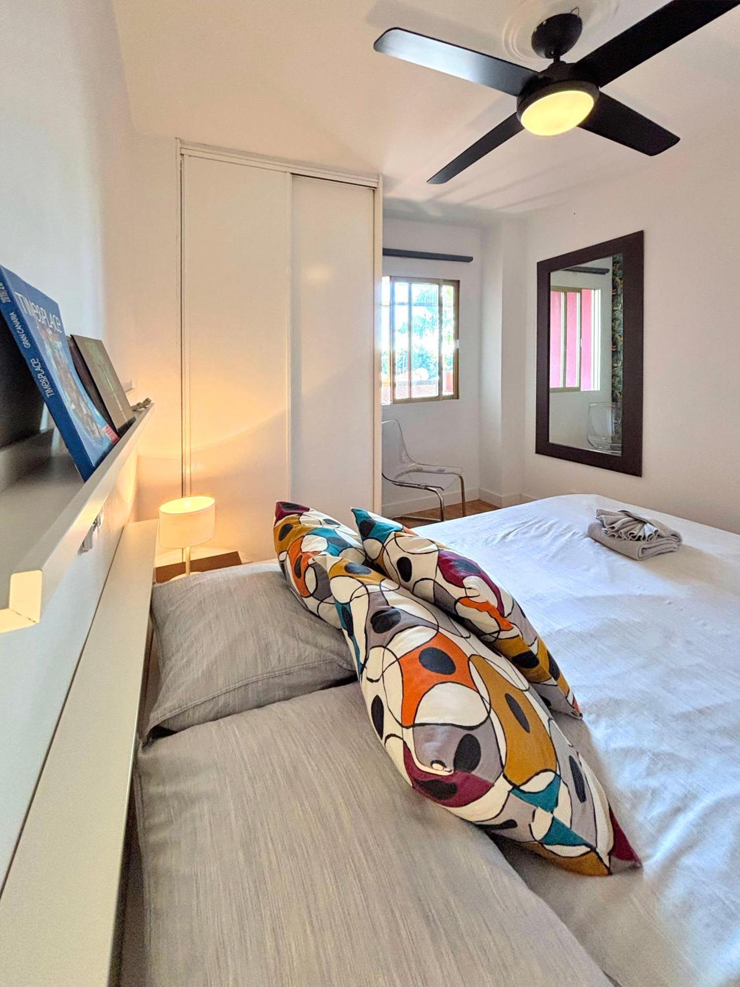 Gemütliche Retro-Wohnung in Playa del Inglés San Bartolomé Exterior foto
