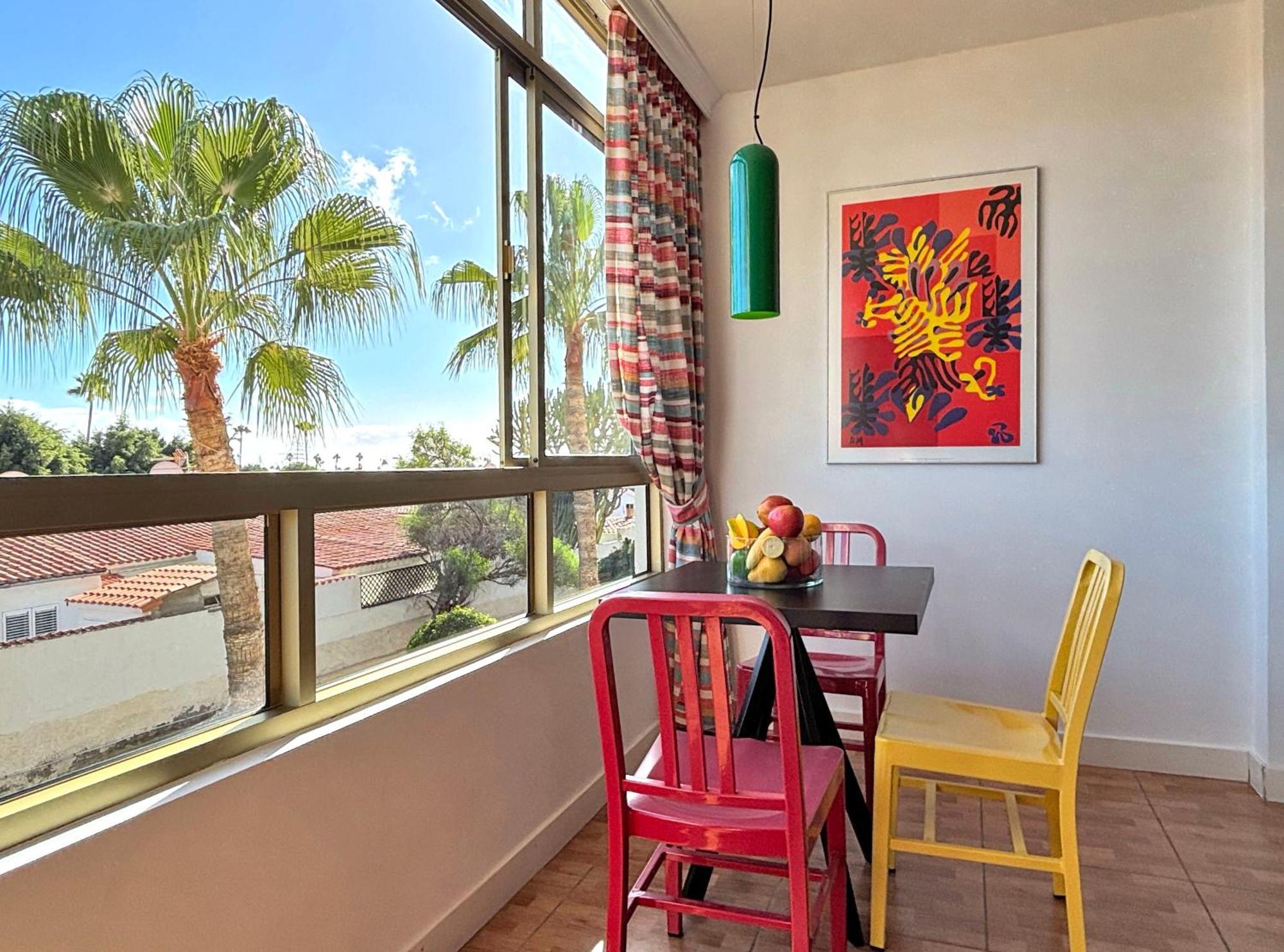 Gemütliche Retro-Wohnung in Playa del Inglés San Bartolomé Exterior foto