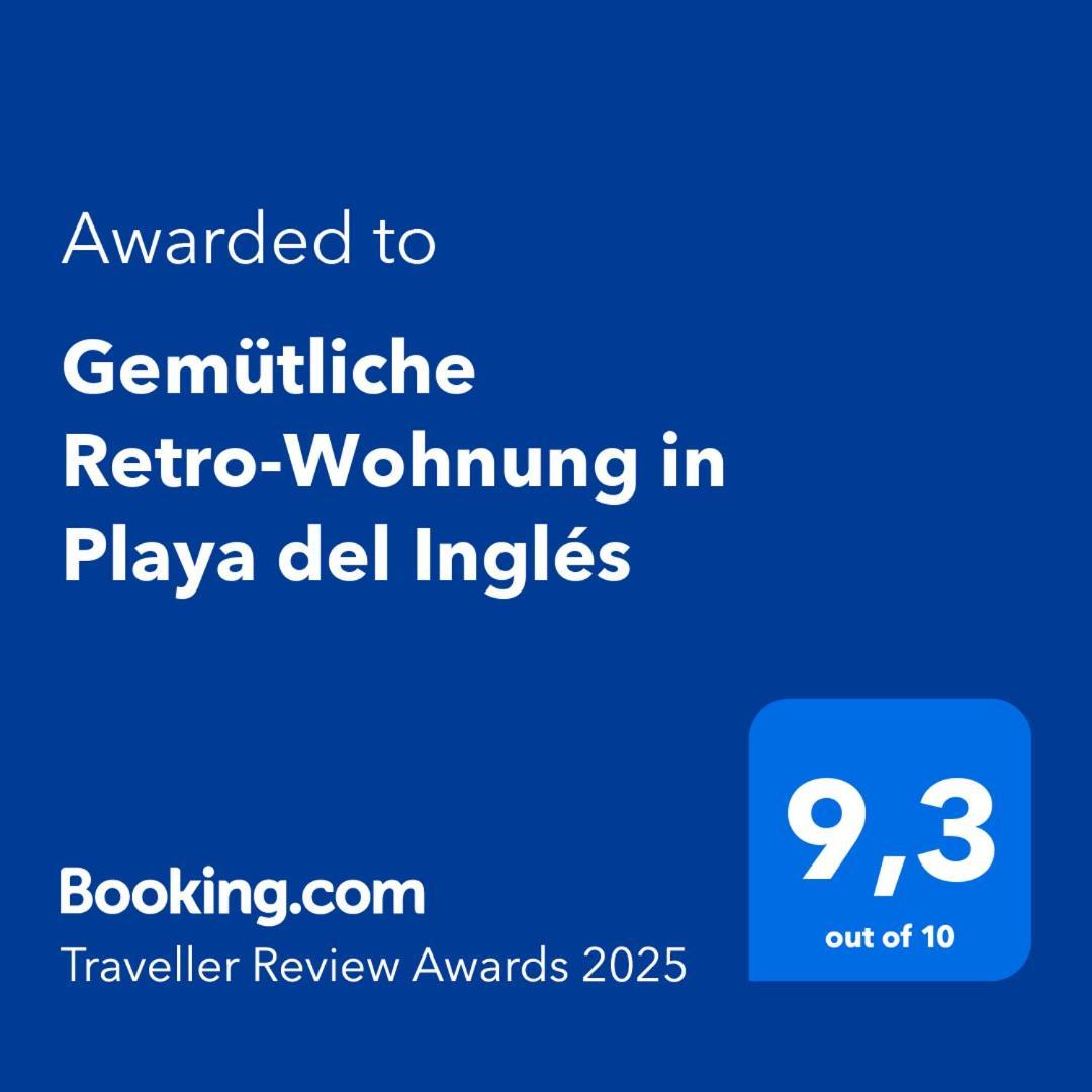 Gemütliche Retro-Wohnung in Playa del Inglés San Bartolomé Exterior foto